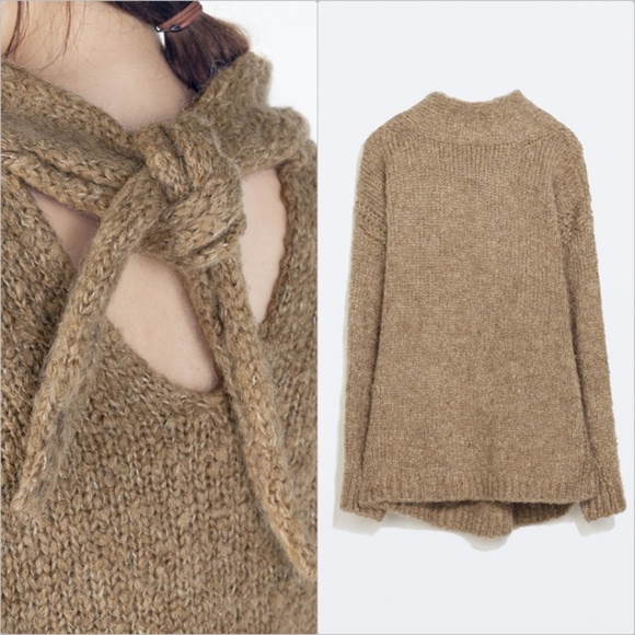 ZARA Sweater:D/Beige. US M /EUR M - Picture 2 of 5